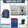 Nikon Coolpix S220 Digital Camera Kit, SILVER With 4GB SD Memory Card, Camera Case, Professional Lens Cleaning Kit