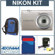 Nikon Coolpix S230 Digital Camera Kit, Silver With 4GB SD Memory Card, Camera Case, Professional Lens Cleaning Kit