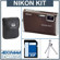Nikon Coolpix S51 Digital Camera Kit, - Brown - Refurbished by Nikon U.S.A. - with 4GB SD Memory Card, Camera Case, Table Top Tripod,