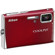 Nikon Coolpix S51 Digital Camera, 8.1 Megapixel, 3x Optical Zoom, 3" LCD Display - Red - Refurbished by Nikon U.S.A.