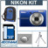 Nikon Coolpix S570 Kit,- Blue - With 4GB SD Memory Card, Camera Case, 2 Year Extended Service Coverage, Table Top Tripod,