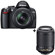 Nikon D3000 DX-Format 10.2 Megapixel Digital SLR, 2 Lens Kit with 18-55mm f/3.5-5.6G ED AF-S DX VR Lens & 55mm - 200mm f/4-5.6G ED-IF AF-S DX VR Lens - USA Warranty