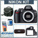 Nikon D3000 10.2 MP Single-Lens Reflex DSLR Camera Body Kit, - Refurbished - by Nikon U.S.A. - with 8 GB SD Memory Card, Spare EN-EL9 Lithium-Ion Rechargeable Battery,Slinger Camera Bag, USB 2.0 SD Card Reader