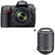 Nikon D300S DX Digital D-SLR Camera, Two Lens Kit w/ 18-200mm DX VR Zoom Lens, & 55mm - 200mm f/4-5.6G ED-IF AF-S DX VR (Vibration Reduction) - USA Warranty