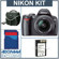 Nikon D40 Digital Camera/ Lens Kit w/18-55mm f/3.5-5.6G ED II AF-S DX Lens - 2 GB SD Memory Card, Spare EN-EL9 Lithium-Ion Battery, Slinger Camera Bag