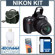 Nikon D40 Digital SLR - Refurbished by Nikon U.S.A.- Camera Kit w/18-55mm f/3.5-5.6G ED II AF-S DX Lens, 8 GB SD Memory Card, Spare EN-EL9 Lithium-Ion Battery, Slinger Camera Bag, USB 2.0 SD Card Reader