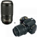 Nikon D60 Black Gold Special Edition Digital SLR Camera Two Lens Kit, with 18-55mm f/3.5-5.6 G ED AF-S DX VR & & 70mm - 300mm f/4-5.6G ED-IF AF-S VR - USA Warranty