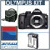 Olympus E-520 Digital SLR Camera Body Kit, with 4 GB CF Memory Card, Spare BLm- 1 Lithium-Ion Rechargeable Battery, Slinger Camera Bag,