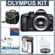 Olympus E-520 Digital SLR Camera Body Kit, with 8 GB CF Memory Card, Spare BLm- 1 Lithium-Ion Rechargeable Battery, Slinger Camera Bag, USB 2.0 Compact Card Reader, Professional Lens Cleaning Kit