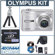 Olympus FE-310 Digital Silver Camera Kit, with 1 GB xD Picture Memory Card, Table Top Tripod, Camera bag, 4 AA Ni-MH (2300 mah) Batteries with Charger, xD USB Reader/Writer, CAMEDIA 4.0 Pro software