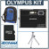 Olympus Stylus 1050 SW Digital Camera Kit, Black with 2 GB Mirco SD Memory Card, Camera Bag. Table Top Tripod