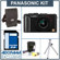 Panasonic Lumix DMC-LX3K Digital Camera Kit, Black with 2 GB SD Memory Card, Table Top Tripod, Camera Case, Professional Lens Cleaning Kit