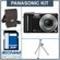 Panasonic Lumix DMC-ZS1K 10.1 Megapixel Digital Camera Kit, Black with 4 GB SD Memory Card, Camera Case, Table Top Tripod