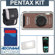 Pentax Optio W60 Digital Point & Shoot Waterproof Camera, 10 Megapixel, 5x Optical Zoom, 5.7x Digital Zoom, 2.5" LCD Display, Pink - with Floating Wrist Strap, Silicone Skin, Case and 4GB Memory card