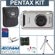 Pentax Optio W60 Digital Waterproof Camera Kit, Silver with 4 GB SD Memory Card, Table Top Tripod, Camera Case, Professional Lens Cleaning Kit, USB 2.0 SD Card Reader, Digital Memory Wallet(4),