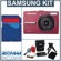 Samsung Digimax L210 Digital Camera, Red with 2 GB SD Memory Card, Tripod, Camera Case, Card Reader with 2.0 USB Cable , Cleaning Kit & Media Case