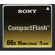 Sony 1 GB Compact Flash Card with 66X Speed Rating for the Alpha Digital SLR Cameras
