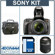 Sony (alpha) A230 DSLR Camera Two Lens Kit,With 18-55mm, 55-200mm SAM Lenses, 8GB SD Memory Card, Camera System Bag,