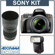 Sony (alpha) A230 10.2 Megapixel DSLR Camera with 18-55mm SAM Kit Lens, Sony 55 - 200mm f/4-5.6 Mechanical AF Lens & HVL-F42AM Shoe Mount Flash