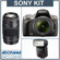 Sony (alpha) A330 10.2 Megapixel DSLR Camera with 18-55mm SAM Kit Lens, Sony 75-300mm f/4.5-5.6 a SLR Telephoto Zoom Lens, & HVL-F42AM Shoe Mount Flash