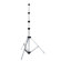 JTL 1000 10.5' Air Cushioned Lightstand, 4 Section, Chrome.