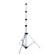 JTL 1200 12.5' Air Cushioned Lightstand, 5 Section, Chrome.
