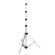 JTL 900 9.5' Air Cushioned Lightstand, 4 Section, Chrome.