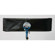 JTL 10" x 36" Hair Light Soft Box with White Interior.