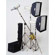 JTL TL-1300 Soft Box Kit, with Two 500 watt Second Versalight E-500 & One 300 Watt Second D-301 Monolights, Light Stands, Boom Kit, Soft Boxes & Case