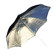 JTL 36" Gold Reflective Photographic Umbrella with Black Back