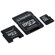 Kingston Technology 8 GB microSDHC Class 4 Memory Card with 2 Adapters