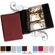 Leather Album Designs Preview Series High Strength Multi Ring Album, Holds 120 4" x 5" or 5" x 5" Photos Two per Page, Blue Euroleather Covers.