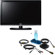 LG 32LD350 32 inch Class 720p HD LCD TV with Basic Accessory Kit (2 HDMI Cables, 1 RGB Cable, 1 Audio Cable, Plasma / LCD Clean Kit)