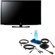LG 32LD450 32 inch Class 1080p Full HD LCD TV, with Basic Accessory Kit (2 HDMI Cables, 1 RGB Cable, 1 Audio Cable, Plasma / LCD Clean Kit)