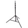 Flashpoint Pro 9' Air Cushioned Black Lightstand, 5/8" Top Stud with 1/4-20" Screw Thread.