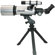 Meade 70AZ-T 70mm, 350mm f/5 Achromatic Spotting Scope with 2 Eyepieces, 2x Barlow Lens, 5 x 24 Viewfinder, Dual Slow Motion Control Tabletop Tripod, & Soft Case.