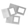 Adorama Picture Folder / Frame, White, for a 5" x 7" Photo.