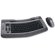 Microsoft Wireless Entertainment Desktop 7000, with Rechargeable Mouse and Keyboard, Silver, USB Interface, for Windows