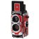 Minox DCC Rolleiflex AF 5.0 Miniature Camera 5.0 Megapixel, 4.9 mm Focal Length, 1.1" TFT LCD Screen, Italian Red