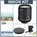 Nikon 18mm - 105mm f/3.5-5.6G ED AF-S DX (VR) Lens Kit - Refurbished by Nikon U.S.A.- with Tiffen 67mm UV Wide Angle Filter, Professional Lens Cleaning Kit & Adorama Slip On Lens Cap