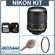 Nikon 18mm - 105mm f/3.5-5.6G ED AF-S DX Vibration Reduction A.F Lens Kit, U.S.A. Warranty with Tiffen 67mm UV Wide Angle Filter, Professional Lens Cleaning Kit, Adorama Hurricane Blower