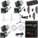 Novatron D1000 Pro 3 Head Convertable Kit, with D1000 ws Digital Readout, with 3 Fan Cooled Heads, Stands, Umbrellas & Case.
