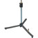 Interfit Photographic Backlight Lightstand with 3 Sections, 2 Risers, Black Base with Chrome Risers, 5/8" Mounting Stud.