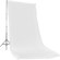 Photoflex Solid Color Series, 10' x 12' Dyed Muslin Background, Solid White Color.