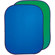 Photoflex 5' x 7' Flexdrop 2 Studio Kit #1, Collapsible Disc Chroma Key Blue & Green Background with Holder & Lightstand