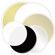Photoflex Litedisc 32" Circular Collapsable Disc Reflector, Silver / Gold