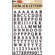 Pioneer Self-Adhesive 3-D Black Letters