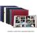 Pioneer Full Size Post Bound, Clear Pocket Photo Album with Solid Color Covers & Gold Trim, Holds 300 4" x 6" Photos, 6 Per Page.