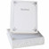 Pioneer WES-246 4" x 6" Book Style Italian Embossed Sewn Wedding Photo Album