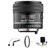 Pentax D-FA 50 f/2.8 Macro Auto Focus Lens Kit, with Tiffen 49mm UV Filter, Lens Cap Leash, Professional Lens Cleaning Kit